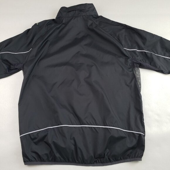 Nike Storm Windbreaker Jacket Men XXL Gray Full Zip Long Sleeve Athletic Vented - Picture 7 of 13